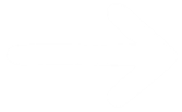 White arrow on a black background.