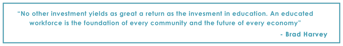 Text emphasizing community involvement and return as the insider.