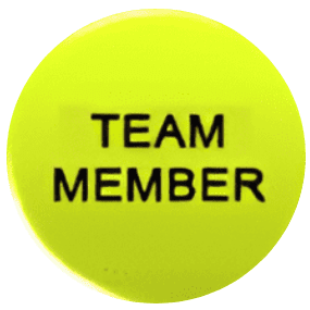 Yellow button with 'TEAM MEMBER' text in black.